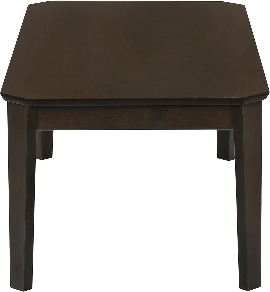 Dark Brown 3-Piece Coffee and End Table Set