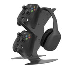 NBCP Controller Holder, Game Controller Rack Headset Stand for Xbox Series X S/Xbox one / PS5 / PS4 / NS/PC/Headset, Aluminum Metal Mount Universal Organizer for Video Game Accessories