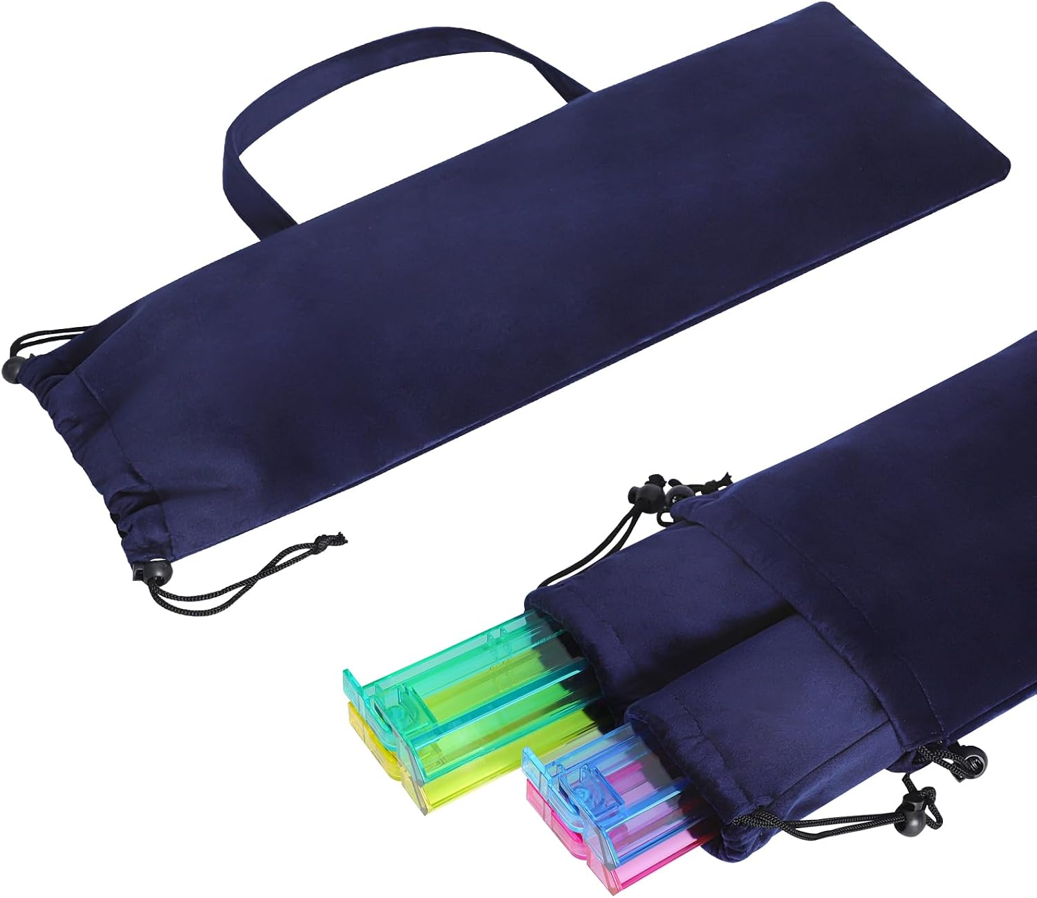 TIASUSAN Mahjong Rack Bag(Empty Bag), Mahjong Accessory for Storage Mahjong Racks and Pushers, Fits All Types of Racks