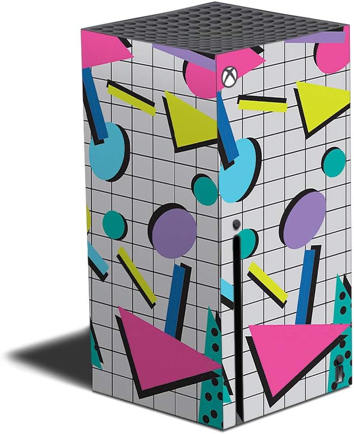 Mighty Skins Skin Compatible with Xbox Series X - Awesome 80s | Protective, Durable, and Unique Vinyl Decal wrap Cover | Easy to Apply and Change Styles | Made in The USA (MIXBSERX-Awesome 80s)