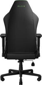 Razer Iskur V2 X NewGen Ergonomic Gaming Chair — Built-in Lumbar Support, Cooltouch Gen-2 EPU Leather, Ultra-Wide Seat Base, Adjustable 152 Degree Recline, Foam Cushions — Black/Green