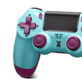 Puiseno Wireless Controller for PS-4, Dual Vibration Game Joystick/Motion Sensing/Touchpad/Speaker/3.5mm Audio Jack Headphone, Upgraded Six-Axis Sensor, Compatible with PS4/Slim/Pro Console/PC (Berry Blue)