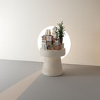 Folding Mushroom Shaped Side Table Small Round End Table for Living Room Bedroom Couch Office Corners