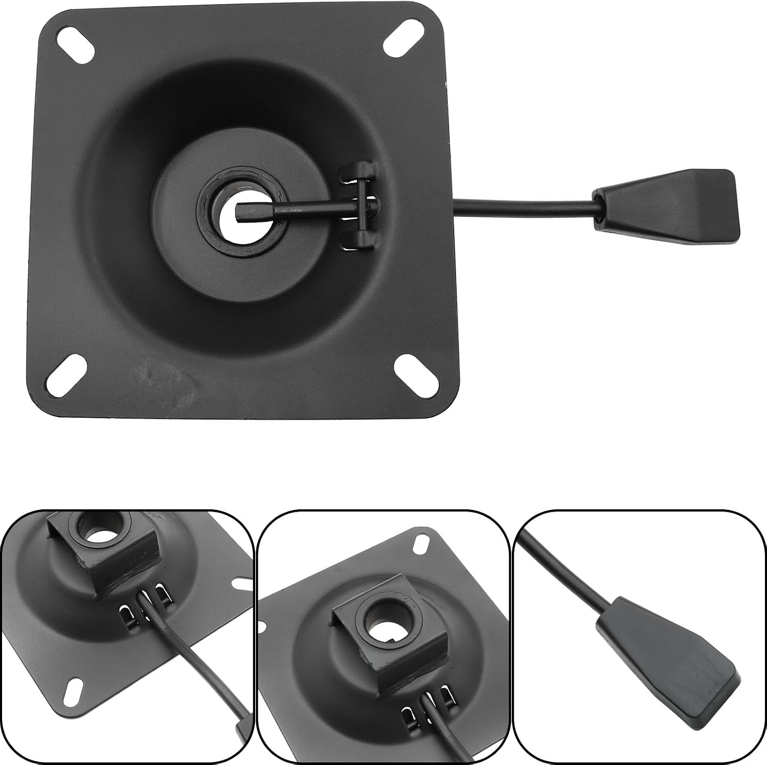 Office Chair Tilt Base Heavy Duty Control Lift Mechanism 5.5 Inches X 5.5 Inches Mounting Hole Office Chair Tilt Control Mechanism Replacement Parts