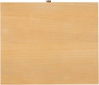 Powell Laurie Natural Wooden Side Accent Table with Cane Drawer Front