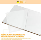 Threehoney Montessori Mirror Reggio Emilia Classroom Materials Education Foldable Safe Acrylic 3 Panels Unbreakable Mirror for Home School