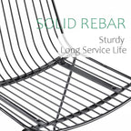 Dining Room Chair Heavy Duty, Dining Chairs Set of 2 with Removable Cushion, Dining Chair for Kitchen with Solid Rebar, Dining Chairs for Living Room, Makeup Room