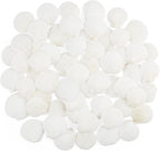 60 PCS Scallop Shells Natural Seashell, 1.5" to 2" White Scallop Shells Small Seashells for Crafts Wedding Decor Beach Theme Party, Fish Tank and Vase Filler