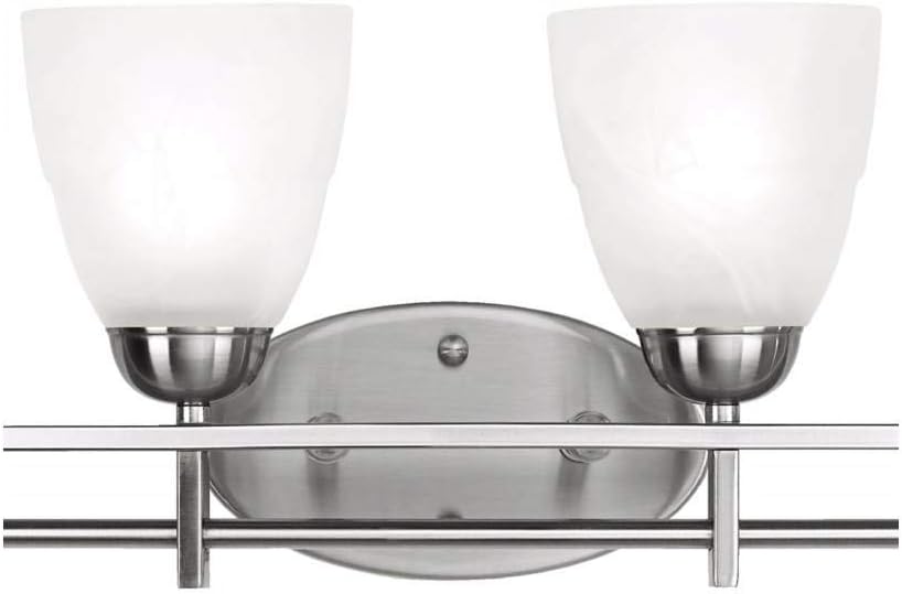 Possini Euro Design Art Deco Modern Wall Mount Light Brushed Nickel Silver Metal Hardwired 33" Wide 4-Light Fixture Trio Marbleized Glass Shades for Bathroom Vanity Mirror House Home Room Decor