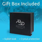 ArtPix 3D Premium Crystal Photo, Personalized Gifts for Father, Dad, Men, Husband, Grandpa, Great Customized Gift With Your Own Photo for Mom, Wife, Women, Custom Glass 3D Laser Etched Picture Frame