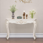 Entryway Side Table Table D'entrée Meuble Contre Le Mur Demi-Ronde Téléphone Décorative De Foyer Simple