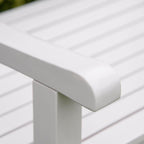 Rustic Style Wooden Bench