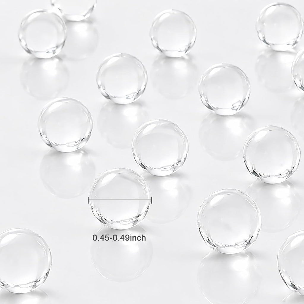 160,000 Pieces Clear Vase Filler Beads,Christmas Decoration, Wedding Centerpiece, Floating Candles, Floral Decoration