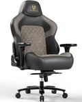 Fantasylab Big and Tall Gaming Chair 440LBS Heavy Duty High-Back Computer Chair with Memory Foam Lumbar Support, 4D Adjustable Armrests, Metal Base, Swivel & Recline for PC Gaming and Office