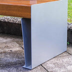 Patio Benches for Outdoors Outdoor Backrest Bench Leisure Double Square Community Open-air Public Seat Garden Benches for Outdoors