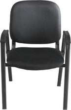 Realspace® Stacking Guest Office Chair, Black