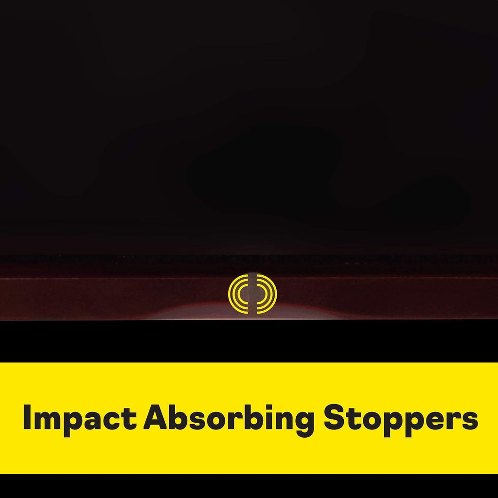Viper Hudson Solid Wood Cabinet for Sisal/Bristle Steel Tip Dartboard with Dry Erase Scoreboard and Out-Chart, Mahogany Finish