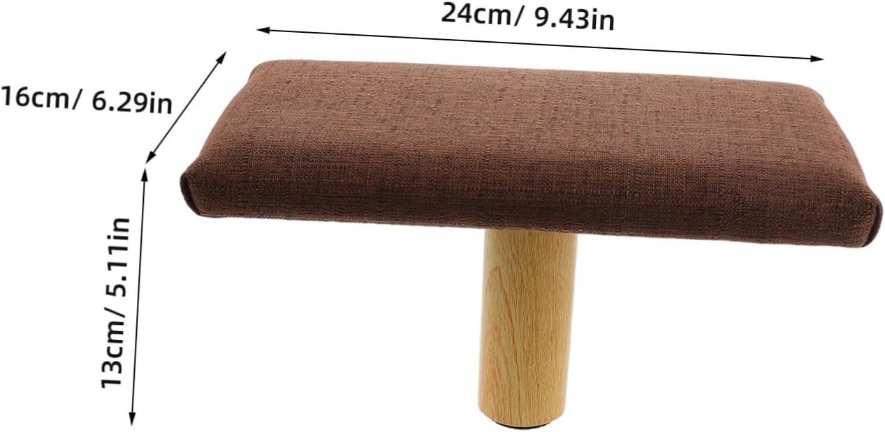 Ciieeo Wooden Stool Bench Ergonomic Posture Correction Seat Portable Prayer Chair for Adults Under 150cm Height and Mindfulness Practice