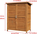 Wooden Potting Bench with Storage Cabinet and Waterproof Box Outdoor Garden Table with 2 Shelves and Tool Organizer for Backyard Or Patio,One Color-Blue