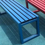Patio Benches for Outdoors Park Chairs Outdoor Benches Stadium Iron Shopping Mall Leisure Garden Garden Benches for Outdoors