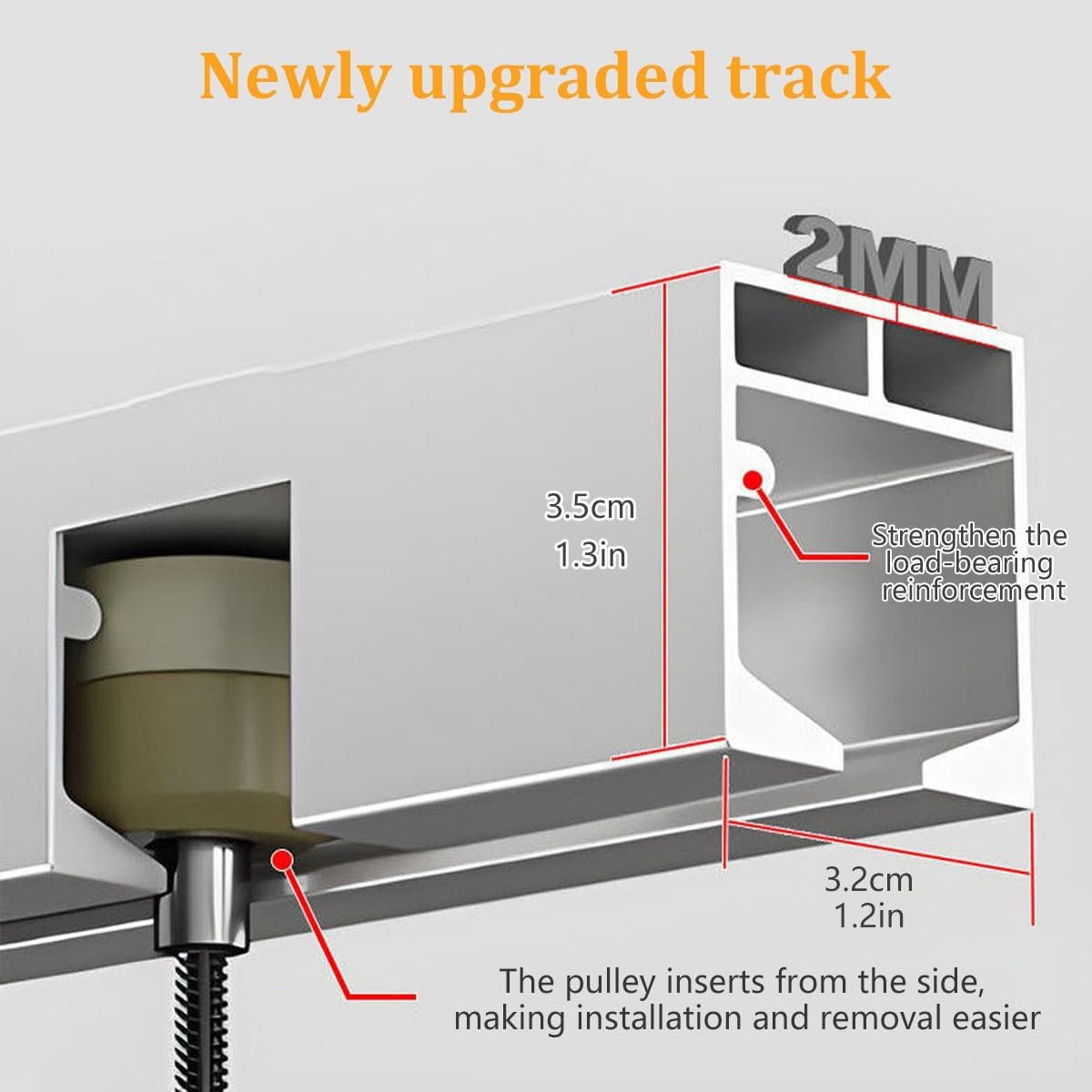 PVC Folding Door for Interior Room Divider & Small Spaces(WxH 30x80in/76.2x203in)