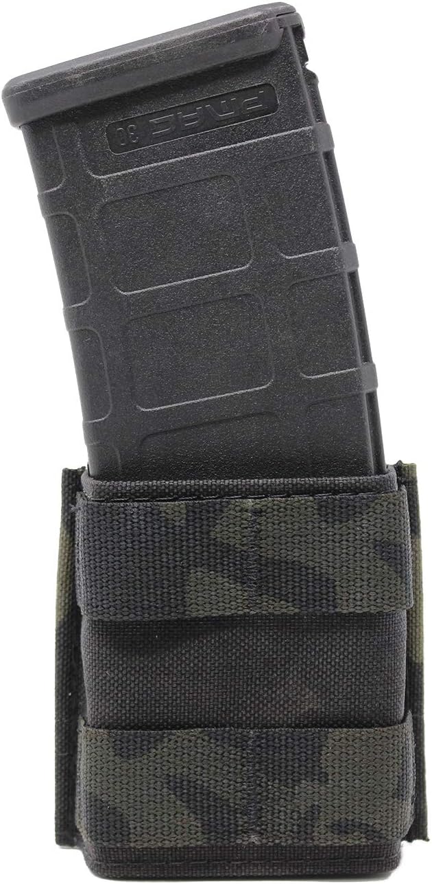 Magtoyballu Esstac Single 5.56 M4 Short KYWI Pouch (Multicam Black)