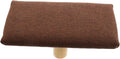 Lurrose Wooden Bench Stool and Prayer, Small Coffee Color Seat Under 150cm Height, Balance Chair for Mindfulness and Zen Practice