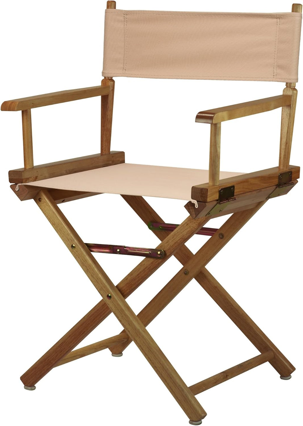 Casual Home 18" Director's Chair Natural Frame with Tan Canvas
