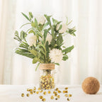 Fake Ice, 16 * 22mm 250 PCS, Golden Acrylic Ice Rocks, Acrylic Ice Cubes Clear Rocks Fake Diamonds Clear Acrylic Vase Filler