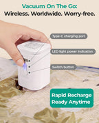 BAGSMART Travel Vacuum Bags with Rechargeable Electric Pump, 18PC Kit | Wireless Pump, Bonus Shoe, Laundry & Toiletry Bags, Reclaim 80% luggage space. Ideal for suitcase packing, travel & home.