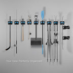 Gravity Grabber, The OG - Ski & Snowboard Wall Mount, Indoor Garage & Home Storage Organizer, Damage-Free Grip, Holds Skis/Boards/Poles/More, Space-Saving Premium Gear Rack, (Carbon 3-Pack)