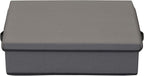 Household Essentials Platter Storage Chest, Gray
