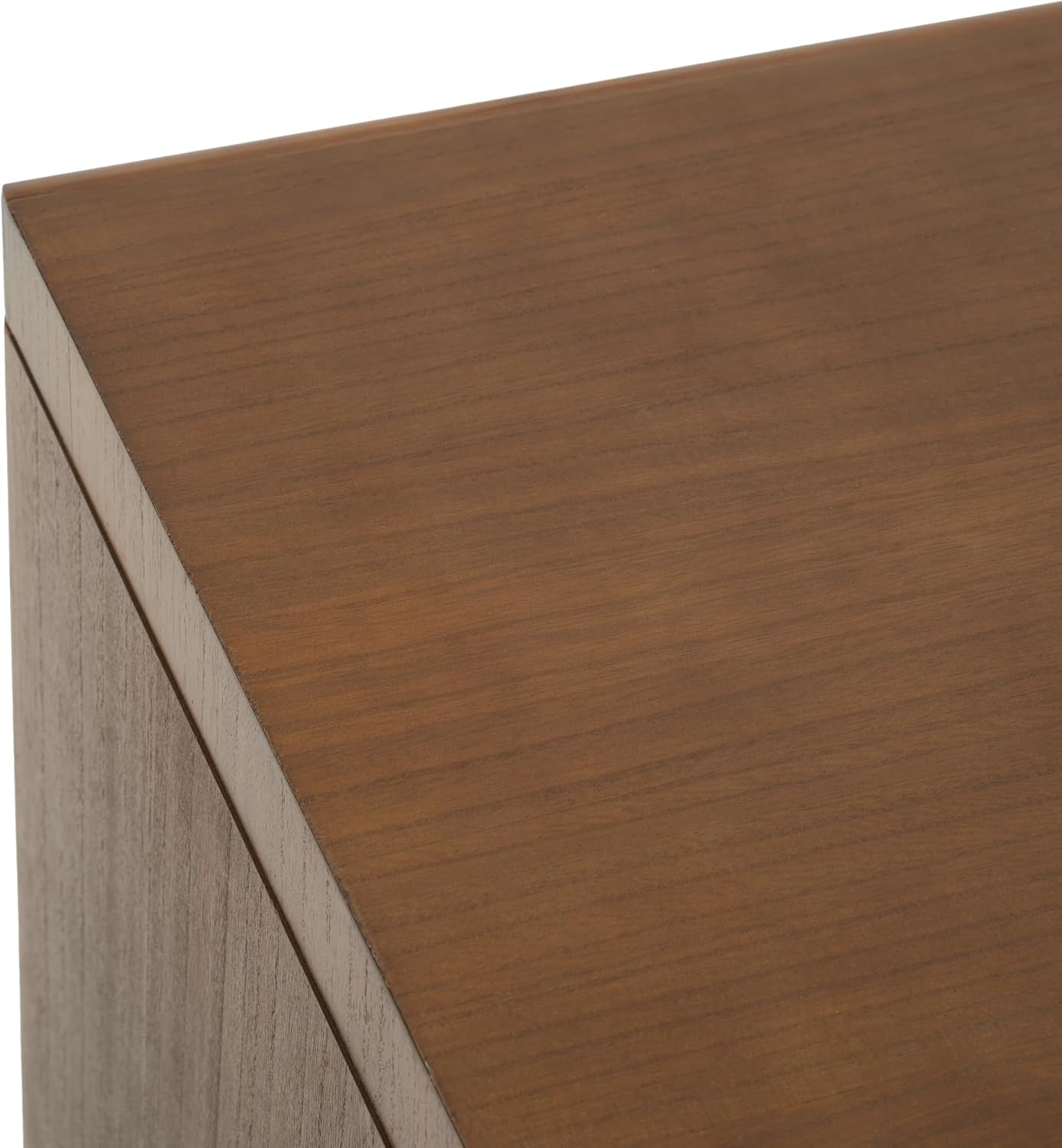 Christopher Knight Home Cubes Modern Coffee Table with Storage, Wooden Square Side Table, Living Room Sofa End Table, Walnut