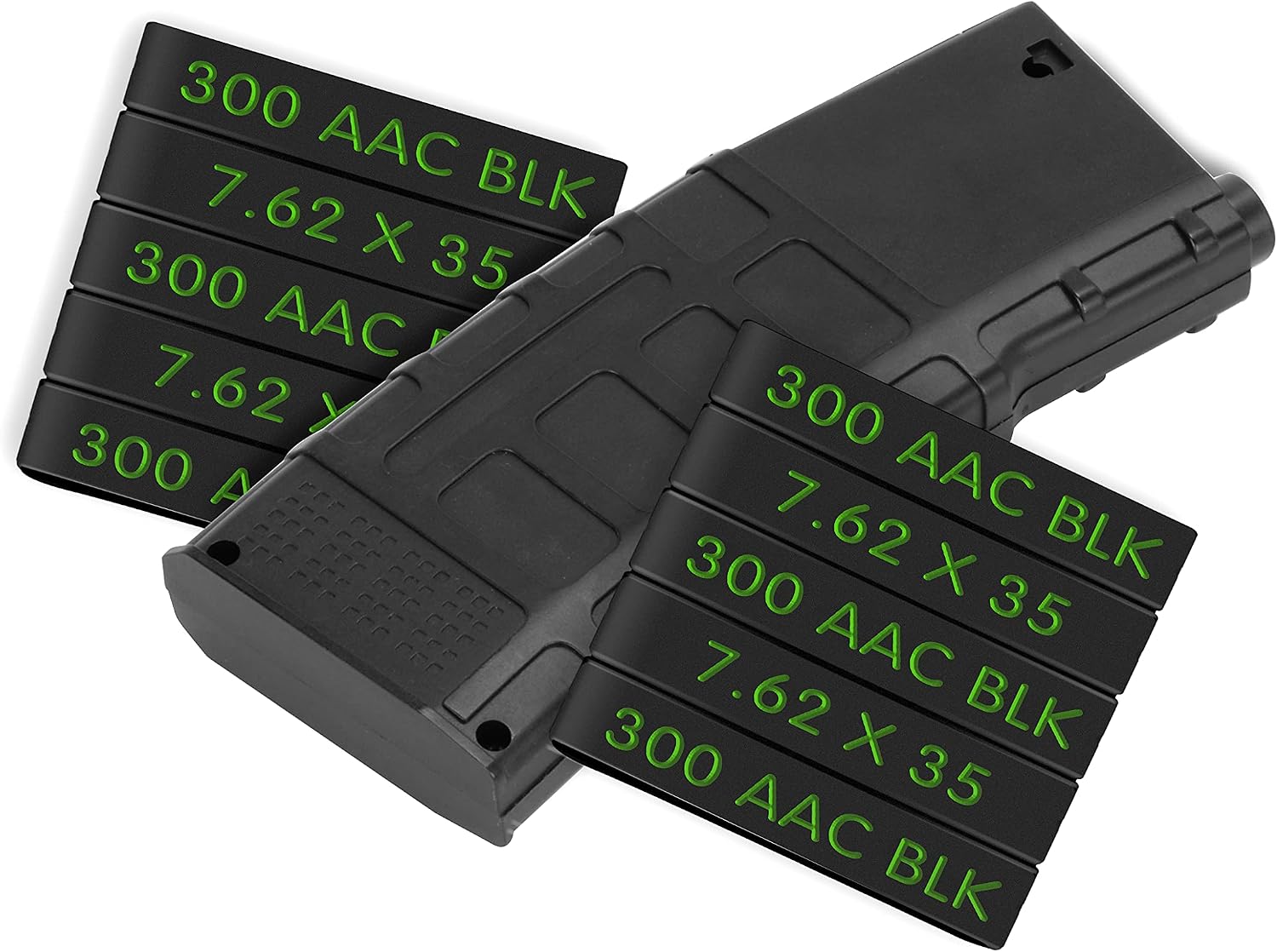 Ideagle 300 Blackout Magazine Marking Bands, 10 Pack 300 AAC BLK 7.62 X 35 mm