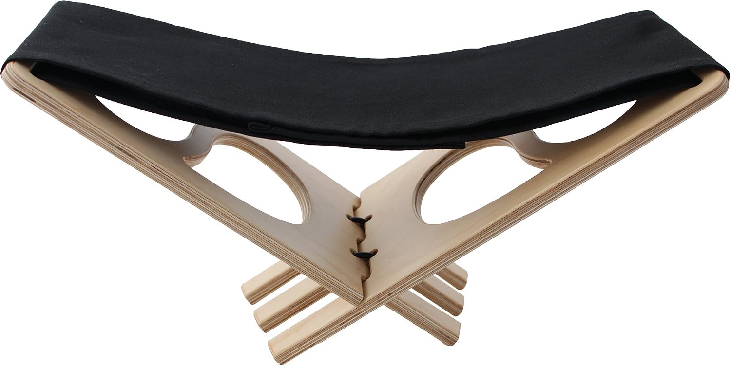 Still Sitting Nomad Meditation Bench (Large, Black)