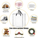 Wreath Storage Bag 5-Pack, 26 Inches 95 L Wreath Storage Container for Home Storage, Storage Bag for Spring Summer Autumn Christmas Wreath Decorations or Clothing Blanket Comforters Bed Sheets Pillows