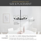 Kichler Madden 1-Light Mini Pendant Light Fixture with Clear Glass Shade in Champagne Bronze, Sloped Ceiling Compatible for Kitchen Island Hanging Lighting (15" x 7 "), 52725CPZ