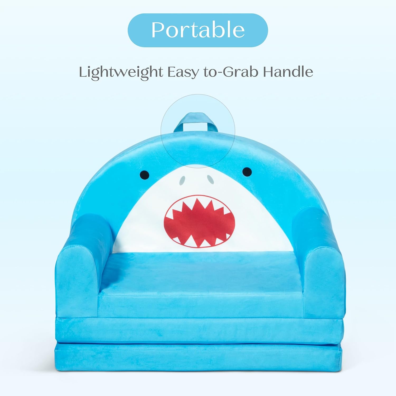 Delta Children Shark Flipout Figural Chair