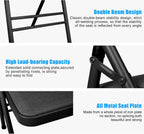 INNOLIFE Foldable Backless Yoga Chair with Resistance Band for Abs & Core, Flexibility and Strength Training and Back Pain Relieving