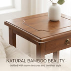 YUNMUARY-End Tables Living Room,Sofa Table, Farmhouse Side Table with Drawers,12.99 Inches Wide Small End Tables for Small Spaces,Narrow Nightstand for Bedroom.Easy Assembly.