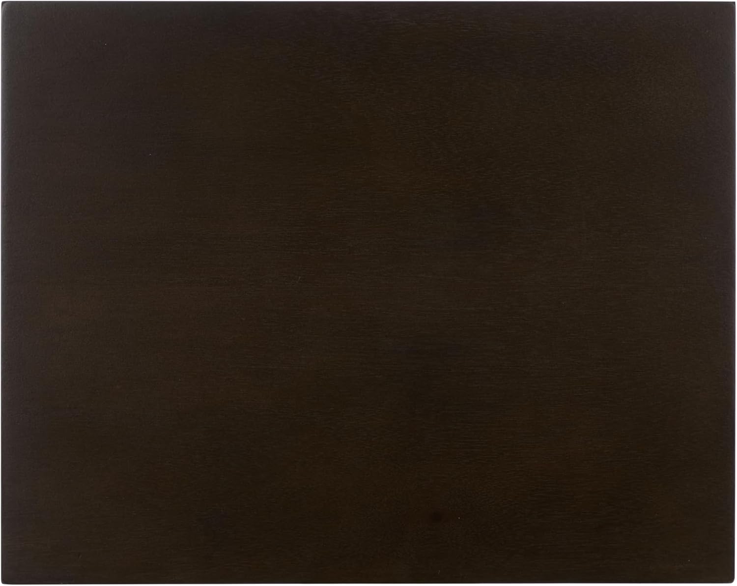 SAFAVIEH Home Collection – Neha Dark Chocolate Brown Solid Wood Frame Accent Table, Scalloped Edge Design (ACC5743A)