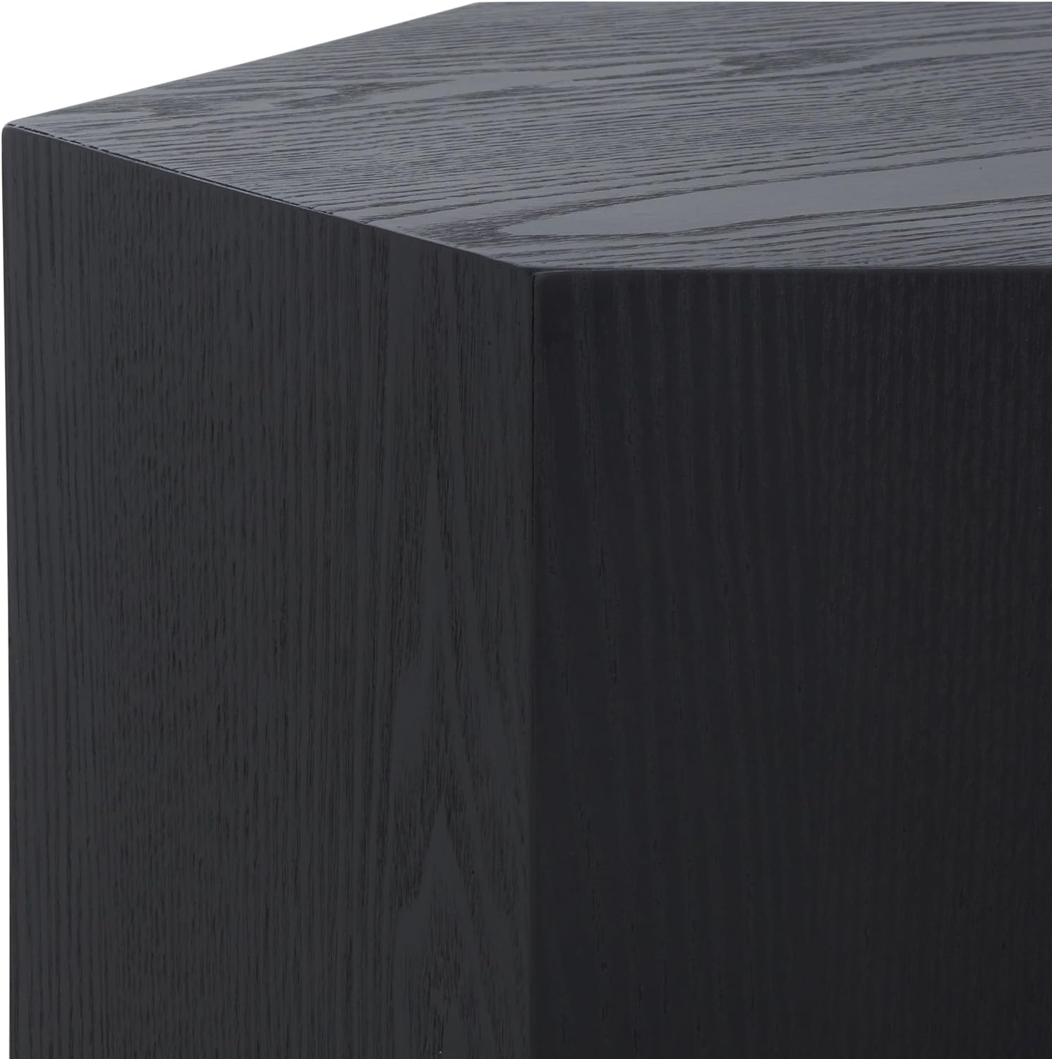 SAFAVIEH Home Collection - Barahan Hexagon End Table, Black Accent Side Table, Fully Assembled (ACC2309A)