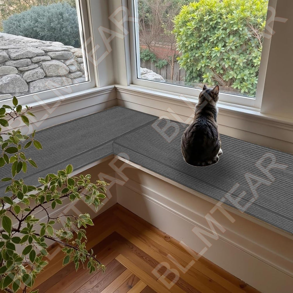 Anti Slip Bay Window Seat Cushions 2 3 4 Seater Indoor Sofa Furniture Cushions Kitchen Dining Room Bench Pads Patio Porch Seat Pads with Removable Cover(2,35x75cm)