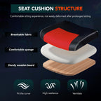 BestOffice Gaming Chair with Massage, Ergonomic Office Desk Chair, Adjustable Lumbar Support & Headrest,Computer Task Chair, 360° Swivel for Adults (Red)