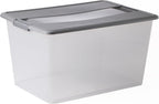 Sundis 4351004 Kliker Box Storage Box PP Argent 57 x 39 x 30,5 cm