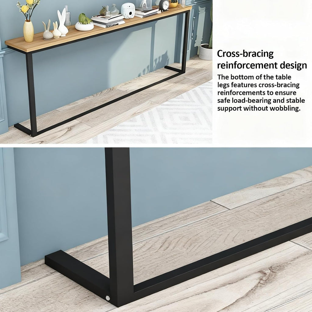 Home Radiator Cover Shelf, Over Radiator Table, Sofa End Computer Desk Coffee Snack Tall Console Tables for Living Room or Corridor(Black,80x80x20cm)
