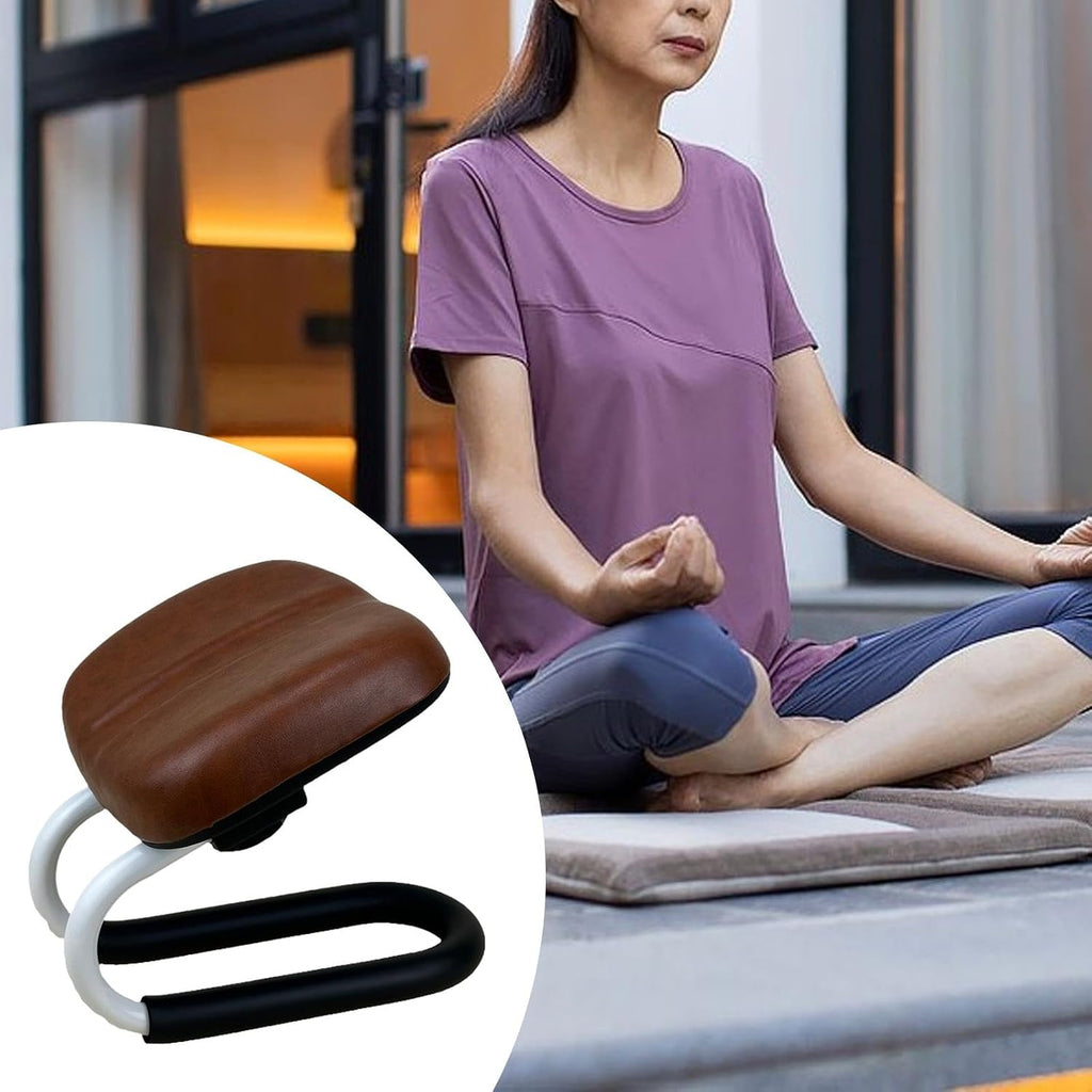 Meditation Bench Portable Floor Sitting Mindful Prayer Bench Adjustable with