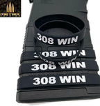308 Win 7.62x51 Magazine Mag ID Silicone Band Durable (Pack of 3, 5 or 10)