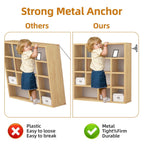 Furniture Anchors 10 Pack for Baby proofing and Furniture Wall Anchor, Wall Anchors for Baby proofing cabinets, Securing 400 lbs, Safety Essentials for Home