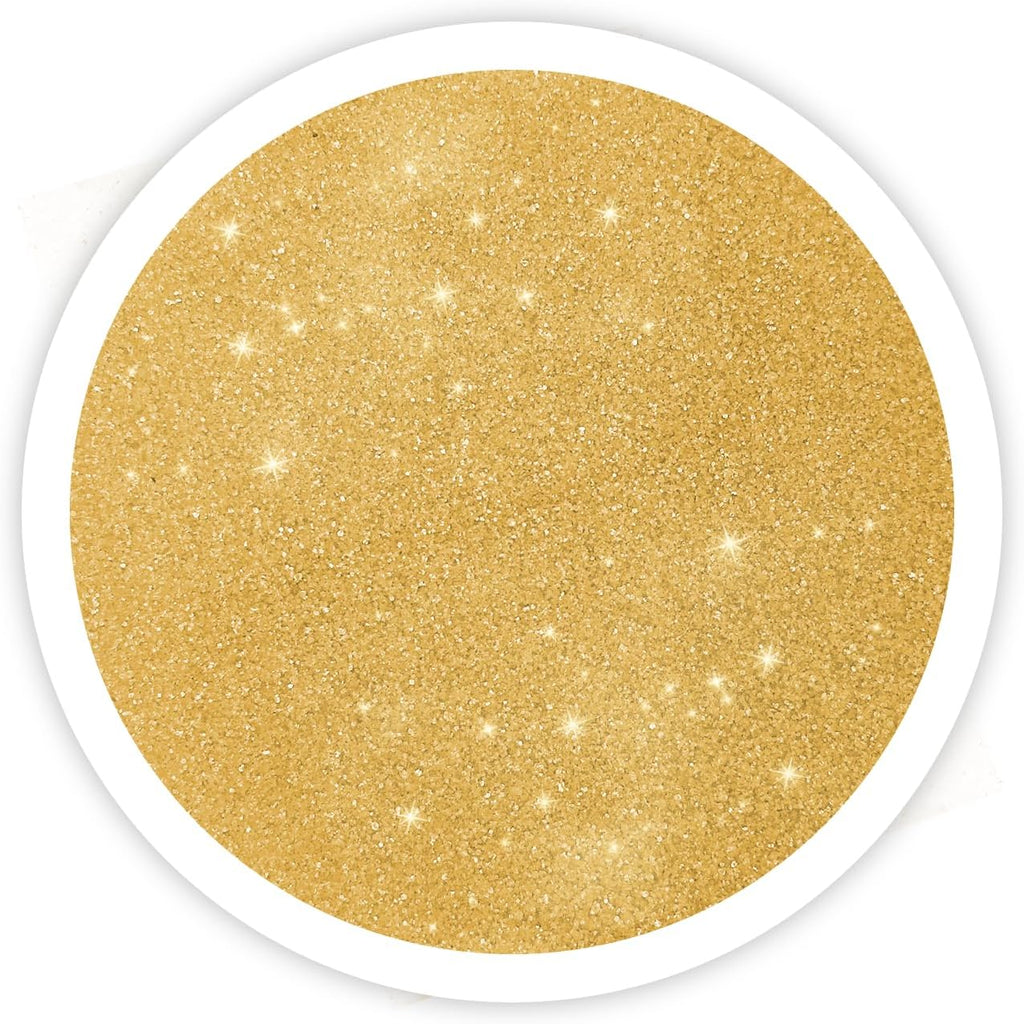 Gold Shimmer Unity Sand, 1 LB (16 oz), Metallic Colored Sand for Weddings, Vase Filler, Home Decor, Crafts, Terrariums, and More